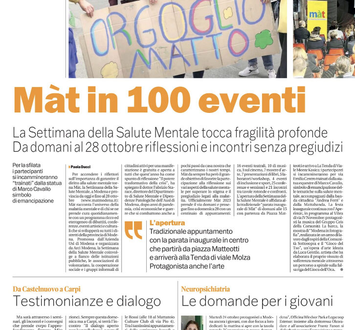 Màt in 100 eventi